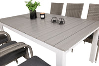 Eetgroep Levels met de stoelen Anna 