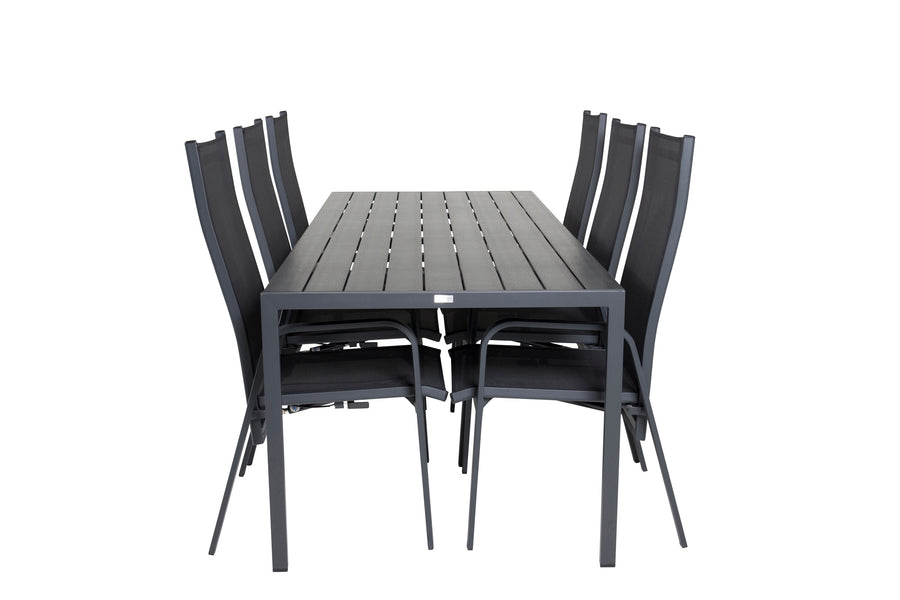 Eetgroep Break met stoelen Copacabana 