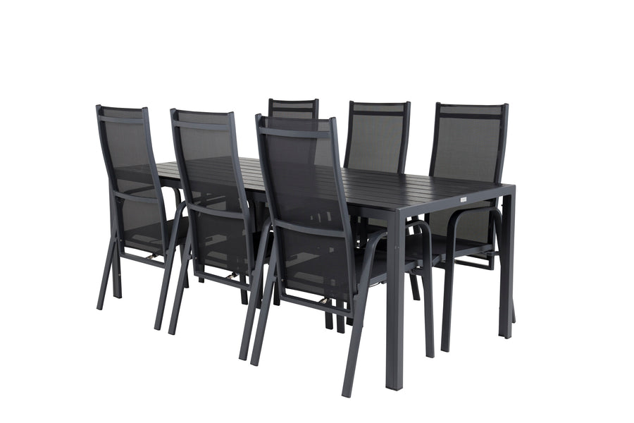 Eetgroep Break met stoelen Copacabana 