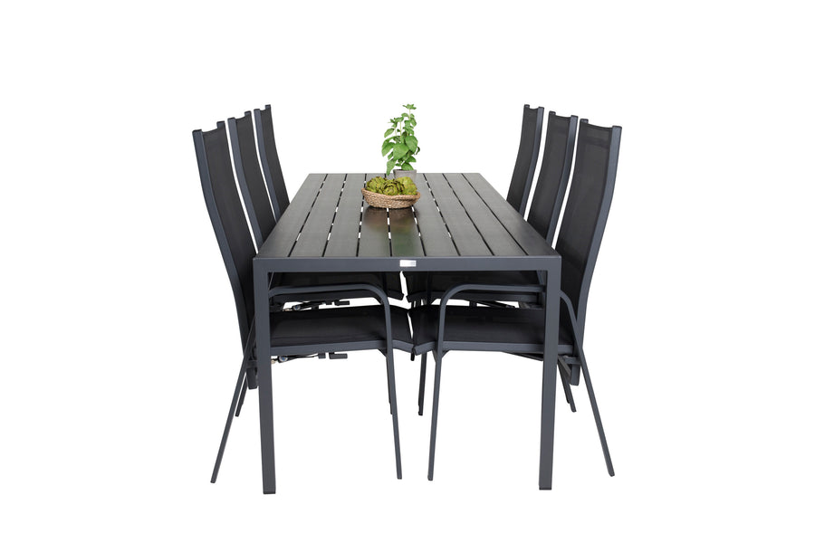 Eetgroep Break met stoelen Copacabana 