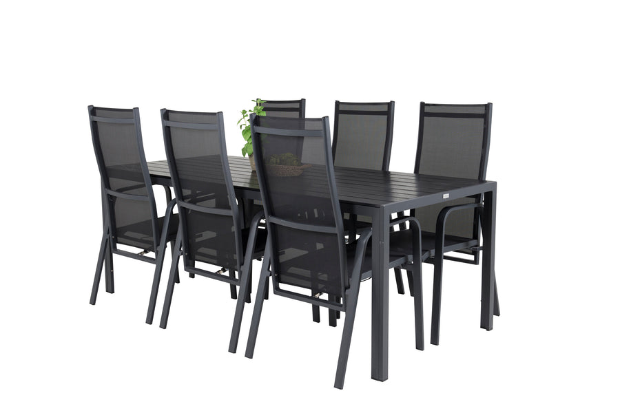 Eetgroep Break met stoelen Copacabana 