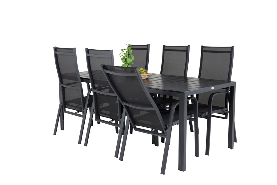 Eetgroep Break met stoelen Copacabana 