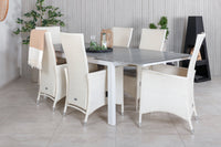 Eetgroep Levels met de stoelen Padova 