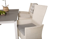 Eetgroep Levels met de stoelen Padova 