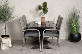 Eetgroep Denver met de stoelen Anna 