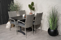 Eetgroep Denver met de stoelen Anna 