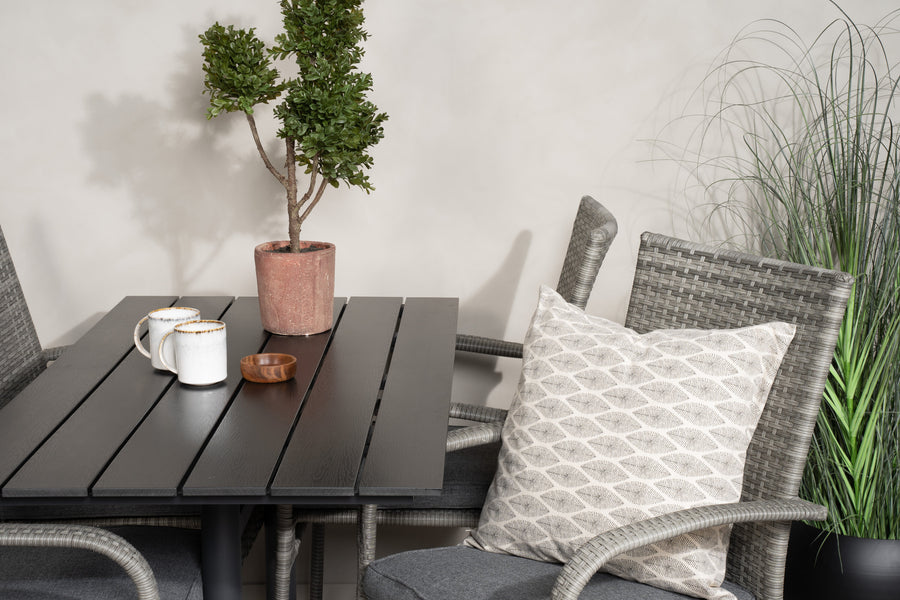 Eetgroep Denver met de stoelen Anna 