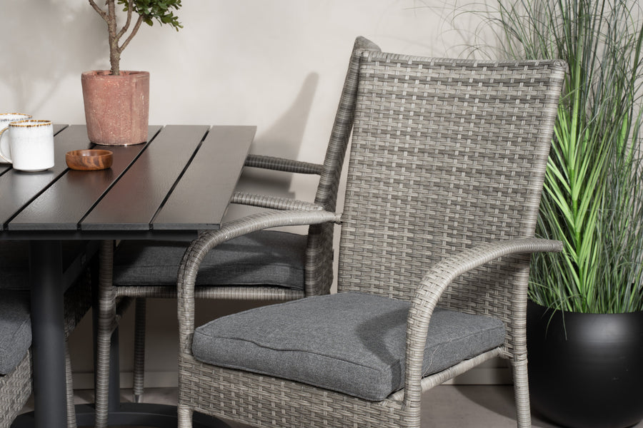 Eetgroep Denver met de stoelen Anna 