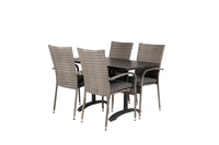 Eetgroep Denver met de stoelen Anna 