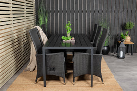 Eetgroep Break met de stoelen Padova 