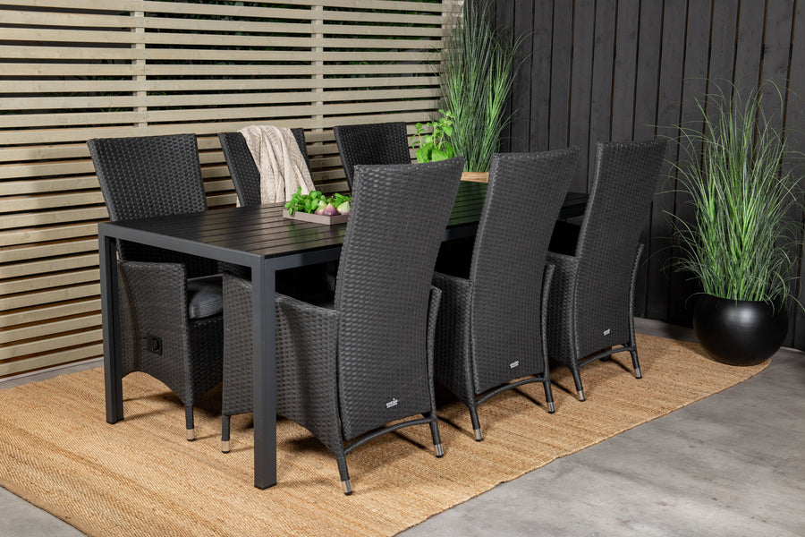 Eetgroep Break met de stoelen Padova 