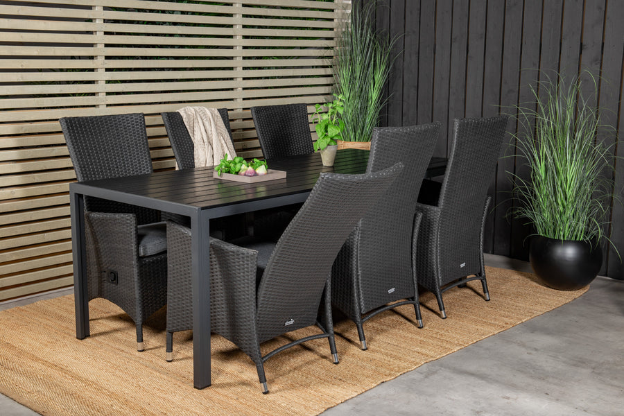 Eetgroep Break met de stoelen Padova 