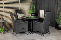 Eetgroep Volta met de stoelen Padova 