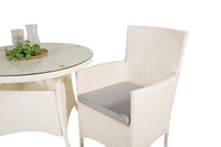 Eetgroep Volta met de stoelen Malin 