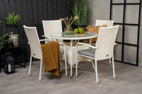 Eetgroep Volta met stoelen Anna