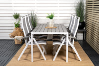 Eetgroep Break met de stoelen Albany 