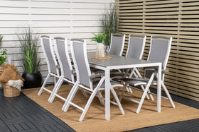 Eetgroep Break met de stoelen Albany 