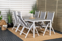 Eetgroep Break met de stoelen Albany 