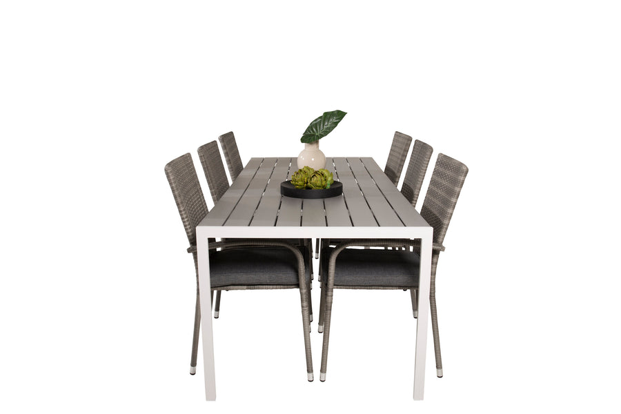 Eetgroep Break met de stoelen Anna 
