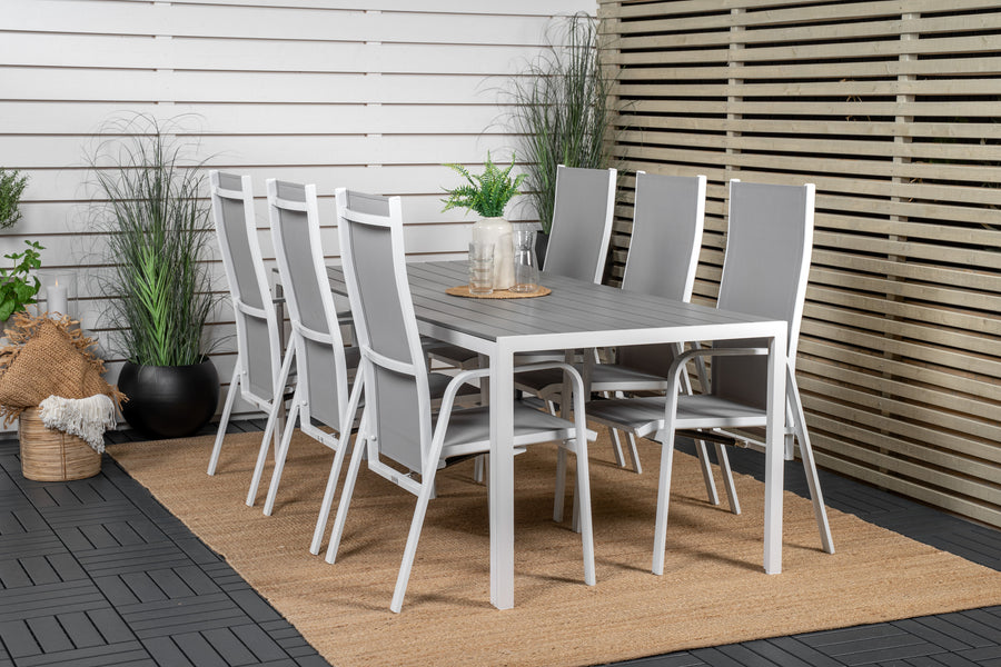Eetgroep Break met de stoelen Copacabana 