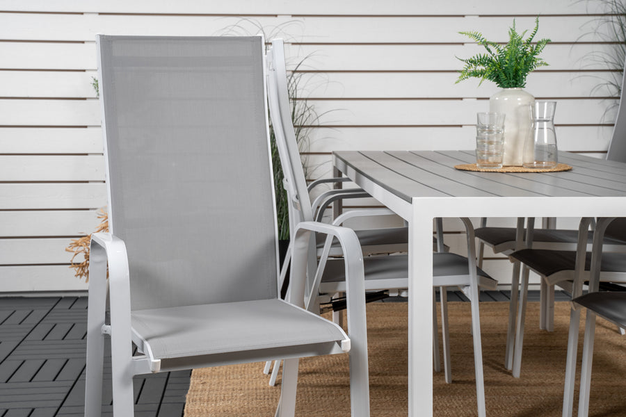 Eetgroep Break met de stoelen Copacabana 