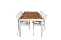 Eetgroep Bois met de stoelen Santorini 