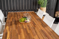 Eetgroep Bois met de stoelen Santorini 