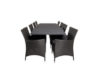 Eetgroep Marbella met de stoelen Knick 