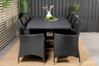 Eetgroep Marbella met de stoelen Knick 