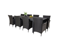 Eetgroep Marbella met de stoelen Knick 