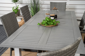 Eetgroep Albany met de stoelen Anna 
