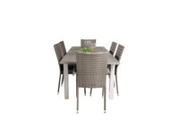 Eetgroep Albany met de stoelen Anna 