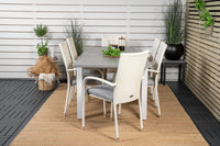 Eetgroep Albany met de stoelen Anna 