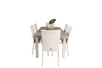 Eetgroep Albany met de stoelen Anna 