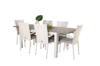 Eetgroep Albany met de stoelen Anna 