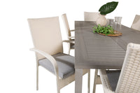 Eetgroep Albany met de stoelen Anna 