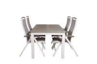 Eetgroep Albany met de stoelen Albany 