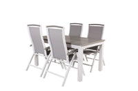 Eetgroep Albany met de stoelen Albany 