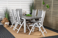 Eetgroep Albany met de stoelen Albany 
