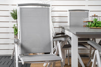 Eetgroep Albany met de stoelen Albany 