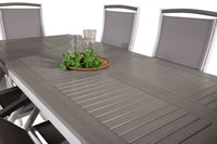 Eetgroep Albany met de stoelen Albany 