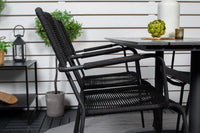 Eetgroep Denver met de stoelen Lindos 