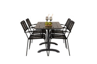 Eetgroep Denver met de stoelen Lindos 