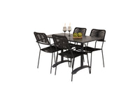 Eetgroep Denver met de stoelen Lindos 