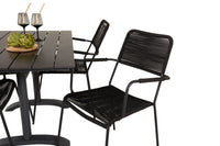 Eetgroep Denver met de stoelen Lindos 