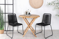 Eetgroep Cane met de stoelen Lindos 
