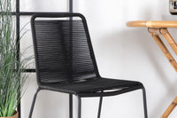 Eetgroep Cane met de stoelen Lindos 