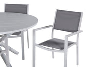 Eetgroep Alma met de stoelen Copacabana 