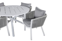 Eetgroep Alma met de stoelen Virya 