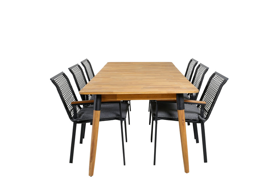 Julian Rechthoekige Eettafelset 